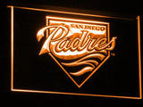 San Diego Padres (2) LED Neon Sign Electrical - Orange - TheLedHeroes