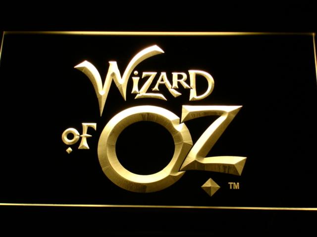 The Wizard of Oz LED Neon Sign USB - Yellow - TheLedHeroes