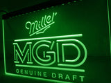 FREE Miller MGD LED Sign - Green - TheLedHeroes