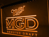 FREE Miller MGD LED Sign - Orange - TheLedHeroes