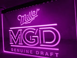 Miller MGD LED Neon Sign Electrical - Purple - TheLedHeroes