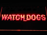 Watch Dogs LED Neon Sign USB - Red - TheLedHeroes