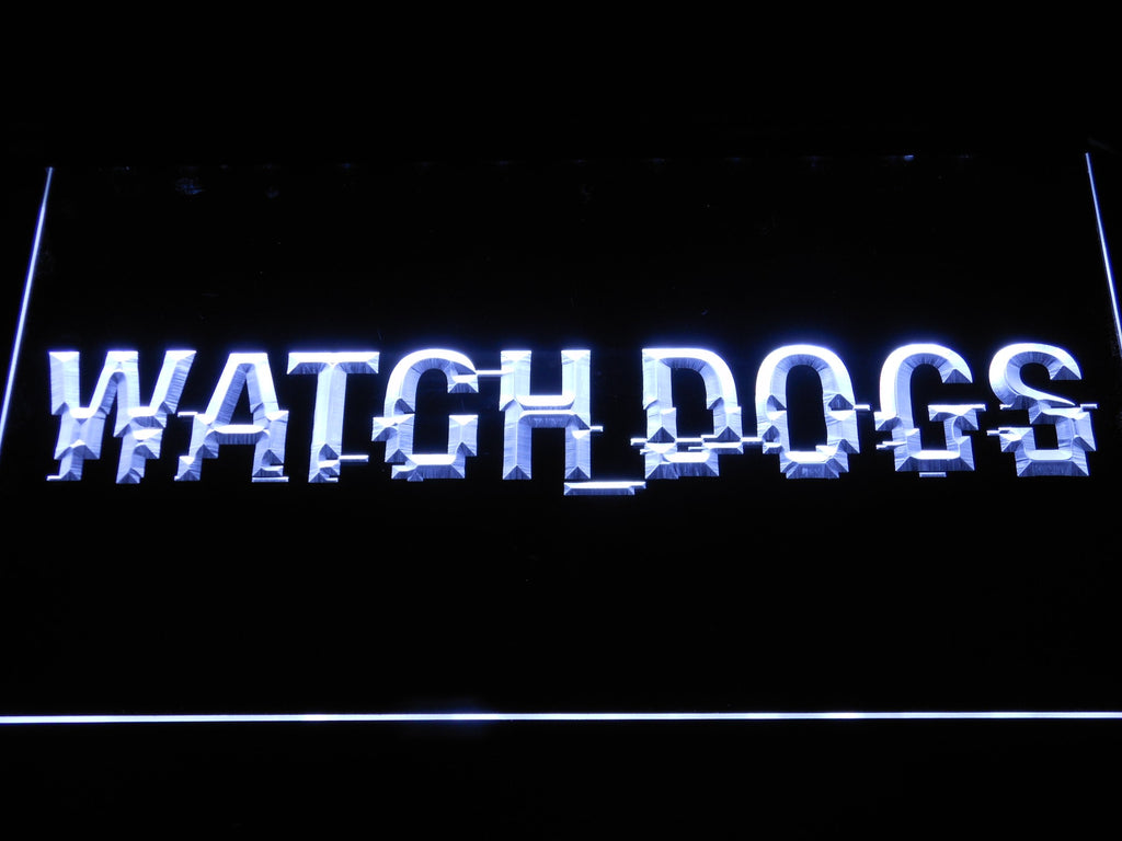 Watch Dogs LED Neon Sign Electrical - White - TheLedHeroes