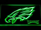 Philadelphia Eagles (2) LED Neon Sign USB - Green - TheLedHeroes