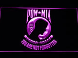 FREE National League of Families POW/MIA LED Sign - Purple - TheLedHeroes