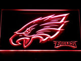 Philadelphia Eagles (2) LED Neon Sign USB - Red - TheLedHeroes