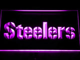 Pittsburgh Steelers (2) LED Neon Sign USB - Purple - TheLedHeroes
