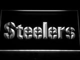 Pittsburgh Steelers (2) LED Neon Sign USB - White - TheLedHeroes