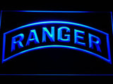 United States Army Rangers (2) LED Neon Sign USB - Blue - TheLedHeroes