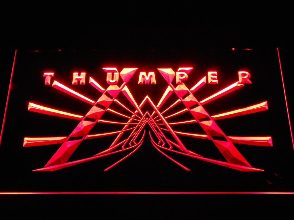 Thumper  LED Neon Sign Electrical - Red - TheLedHeroes