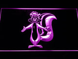 Pepe Le Pew LED Neon Sign Electrical - Purple - TheLedHeroes