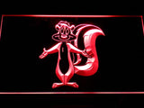 Pepe Le Pew LED Neon Sign Electrical - Red - TheLedHeroes