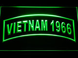 United States Army Vietnam 1966 LED Neon Sign USB - Green - TheLedHeroes