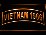 FREE United States Army Vietnam 1966 LED Sign - Orange - TheLedHeroes