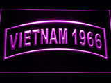 FREE United States Army Vietnam 1966 LED Sign - Purple - TheLedHeroes