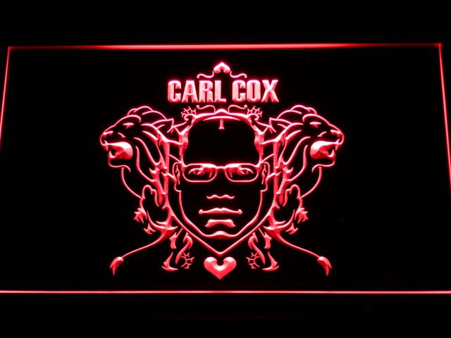 Carl Cox LED Neon Sign USB - Red - TheLedHeroes