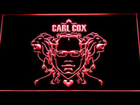 Carl Cox LED Neon Sign USB - Red - TheLedHeroes