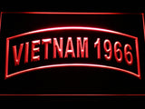 FREE United States Army Vietnam 1966 LED Sign - Red - TheLedHeroes