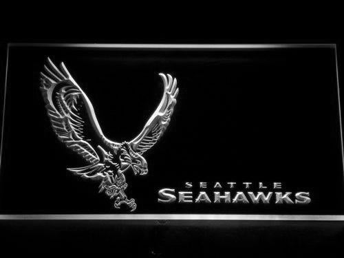 Seattle Seahawks LED Neon Sign USB - White - TheLedHeroes