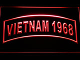 FREE United States Army Vietnam 1968 LED Sign - Red - TheLedHeroes