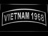 FREE United States Army Vietnam 1968 LED Sign - White - TheLedHeroes