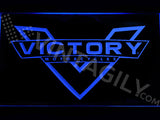 Victory Motorcycles LED Sign - Blue - TheLedHeroes