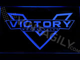 Victory Motorcycles LED Neon Sign USB - Blue - TheLedHeroes
