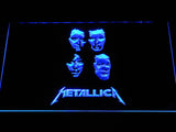 Metallica (6) LED Neon Sign USB - Blue - TheLedHeroes