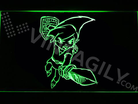 Zelda LED Sign - Green - TheLedHeroes