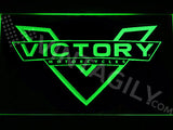 Victory Motorcycles LED Sign - Green - TheLedHeroes