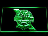 Pabst Blue Ribbon LED Neon Sign USB - Green - TheLedHeroes