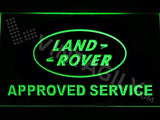 Land Rover Approved Service LED Neon Sign Electrical - Green - TheLedHeroes
