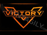 Victory Motorcycles LED Neon Sign USB - Orange - TheLedHeroes