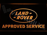 Land Rover Approved Service LED Neon Sign Electrical - Orange - TheLedHeroes
