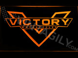 Victory Motorcycles LED Sign - Orange - TheLedHeroes