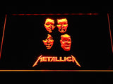 Metallica (6) LED Neon Sign USB - Orange - TheLedHeroes