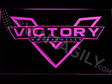 Victory Motorcycles LED Sign - Purple - TheLedHeroes