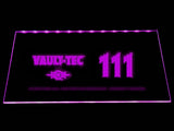 Fallout Vault-Tec 111 LED Neon Sign Electrical - Purple - TheLedHeroes