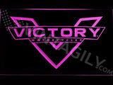 Victory Motorcycles LED Neon Sign Electrical - Purple - TheLedHeroes