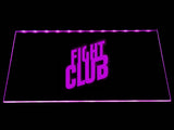 Fight Club LED Neon Sign Electrical - Purple - TheLedHeroes