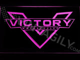 Victory Motorcycles LED Neon Sign USB - Purple - TheLedHeroes