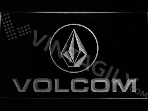 FREE Volcom LED Sign - White - TheLedHeroes