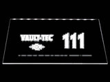 Fallout Vault-Tec 111 LED Neon Sign USB - White - TheLedHeroes