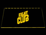Fight Club LED Neon Sign Electrical - Yellow - TheLedHeroes