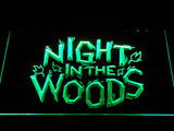 FREE Night in the woods LED Sign - Green - TheLedHeroes