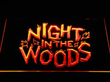 Night in the woods LED Neon Sign USB - Orange - TheLedHeroes