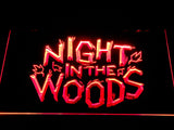Night in the woods LED Neon Sign USB - Red - TheLedHeroes