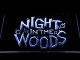 Night in the woods LED Neon Sign USB - White - TheLedHeroes