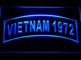 FREE United States Army Vietnam 1972 LED Sign - Blue - TheLedHeroes