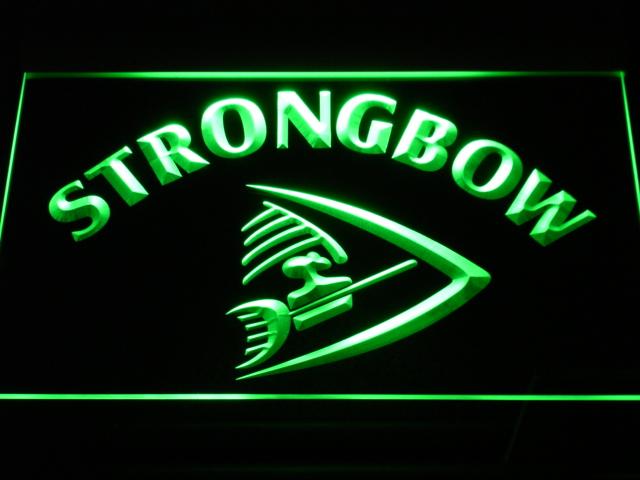 Strongbow Sign Strongbow LED Neon Sign Electrical | The perfect gift for your room or cave